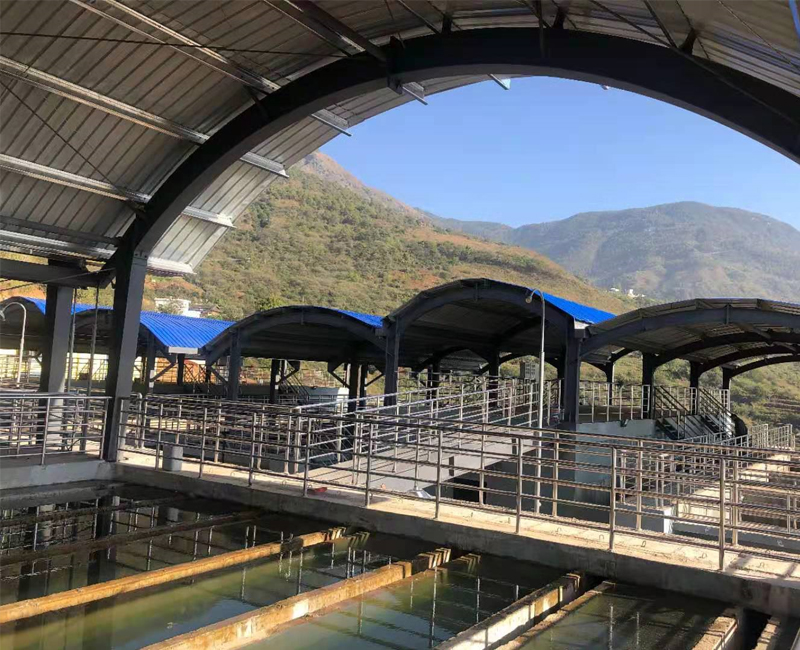 巧家水廠(chǎng)的加壓泵站